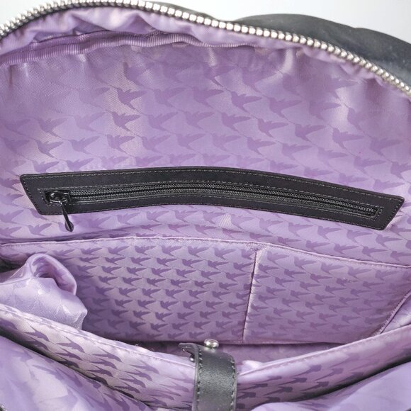 Lo & Sons OG Large Black Nylon Weekender Laptop Bag Travel Tote - Picture 13 of 15